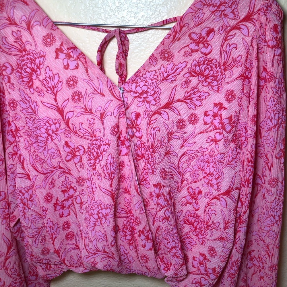 Midnight Sky Long Sleeve Blouse size M - Picture 3 of 10